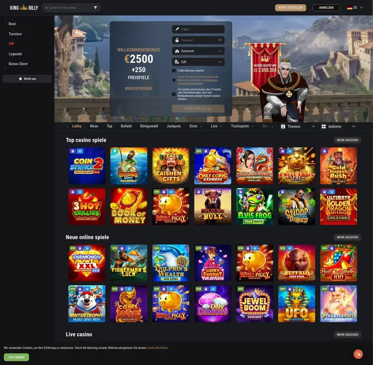 King Billy Képernyőkép 3